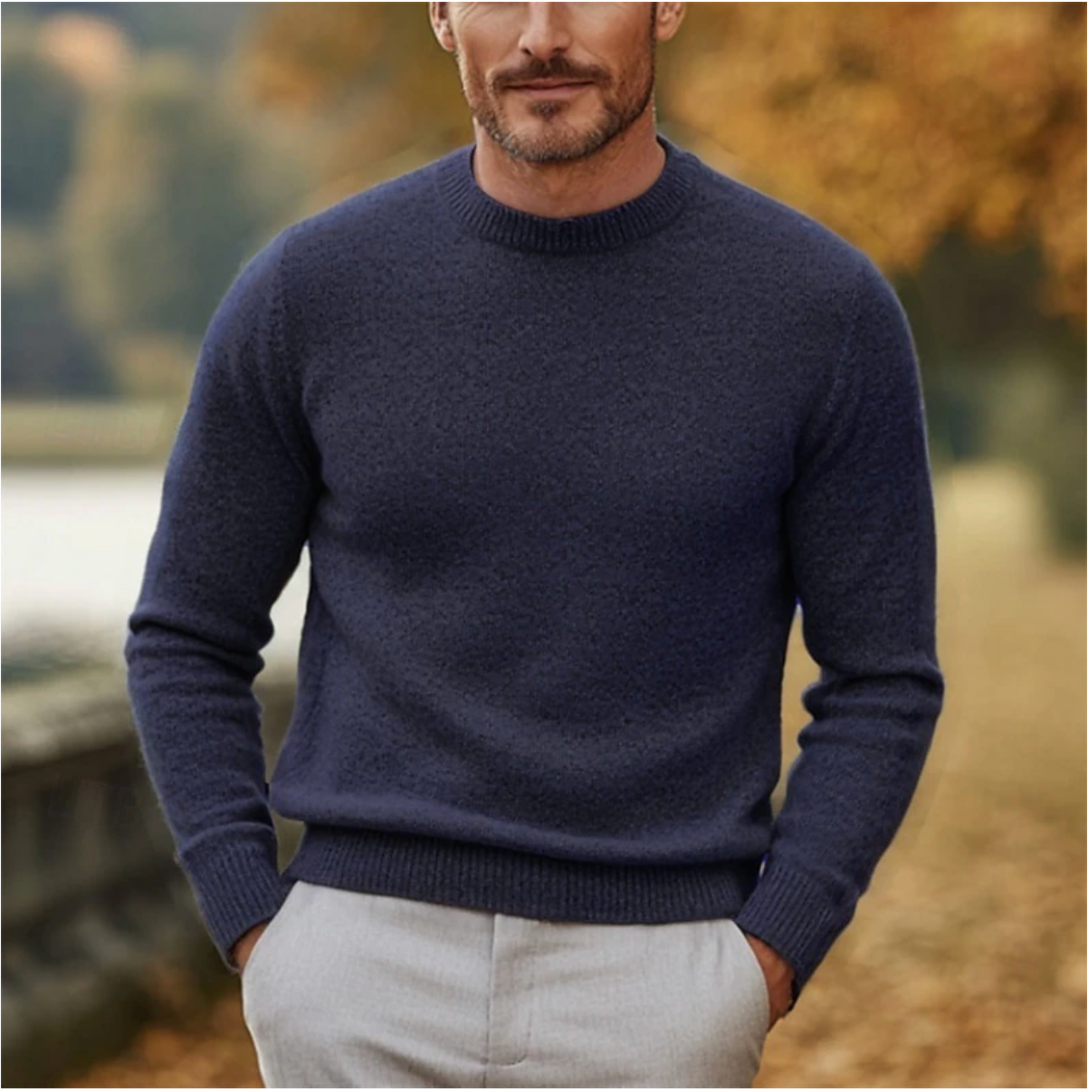Men's Classic Knit Sweater | Timeless Style
