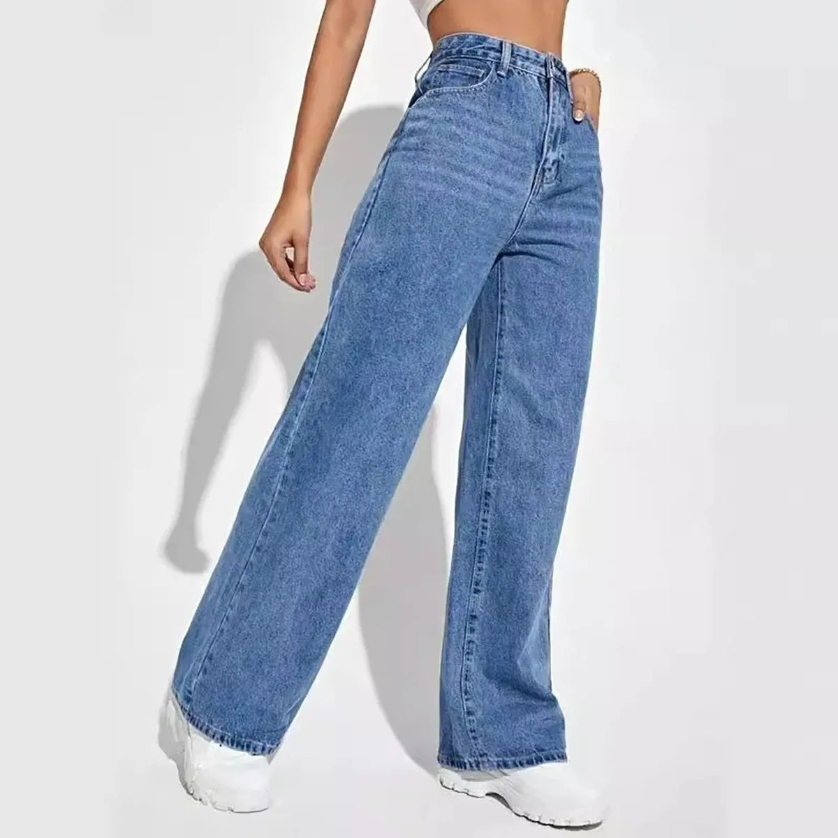 Women’s Retro Baggy Pants | High Waisted