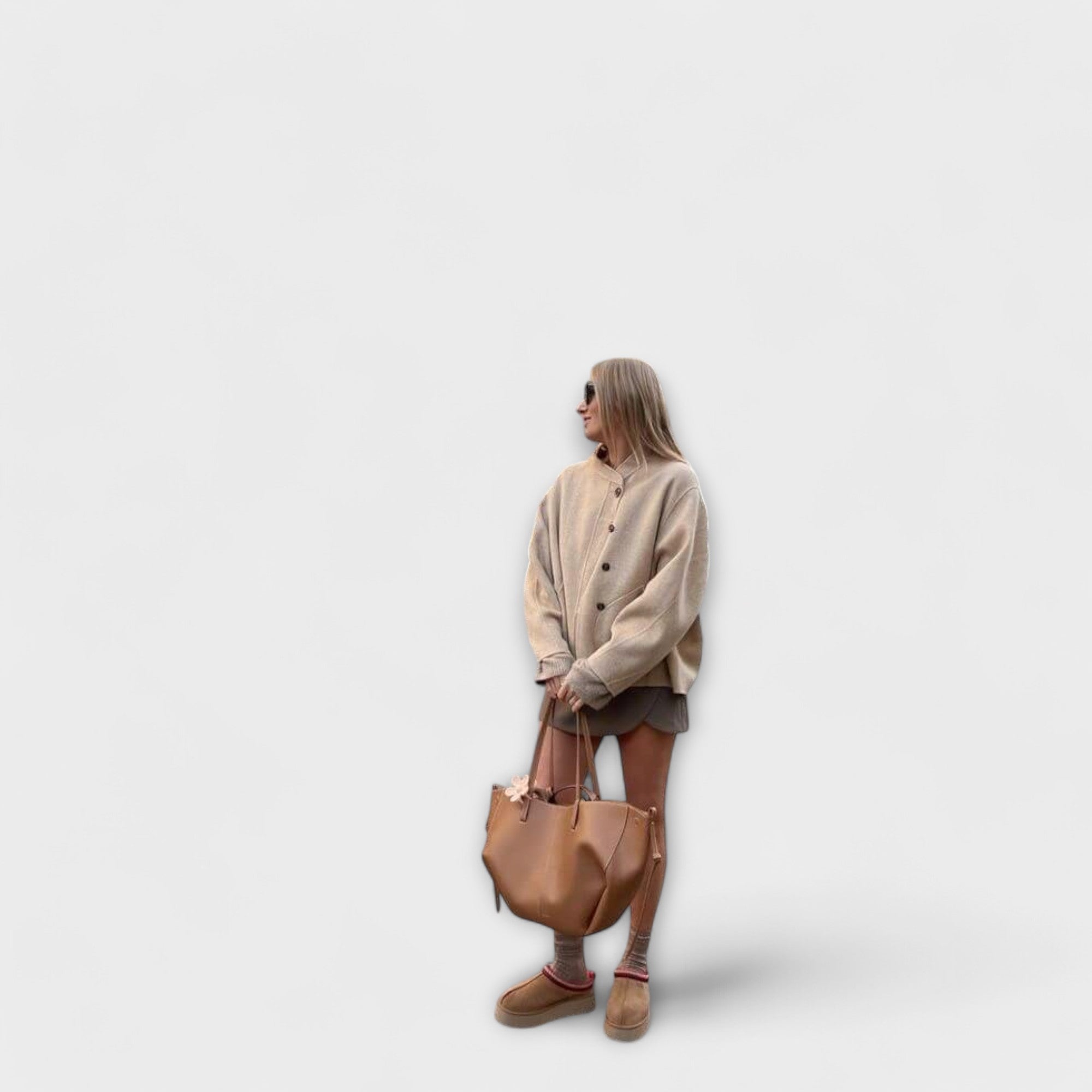 Women’s Winter Tote Bag | Vintage Style