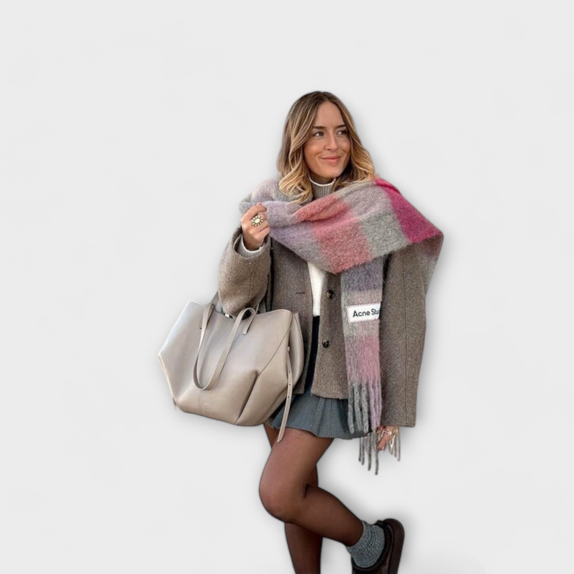 Women’s Winter Tote Bag | Vintage Style