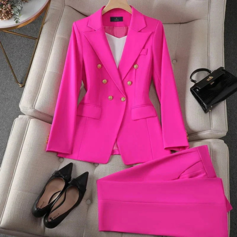 Women’s Blazer and Trousers Set | Two Piece Outfit