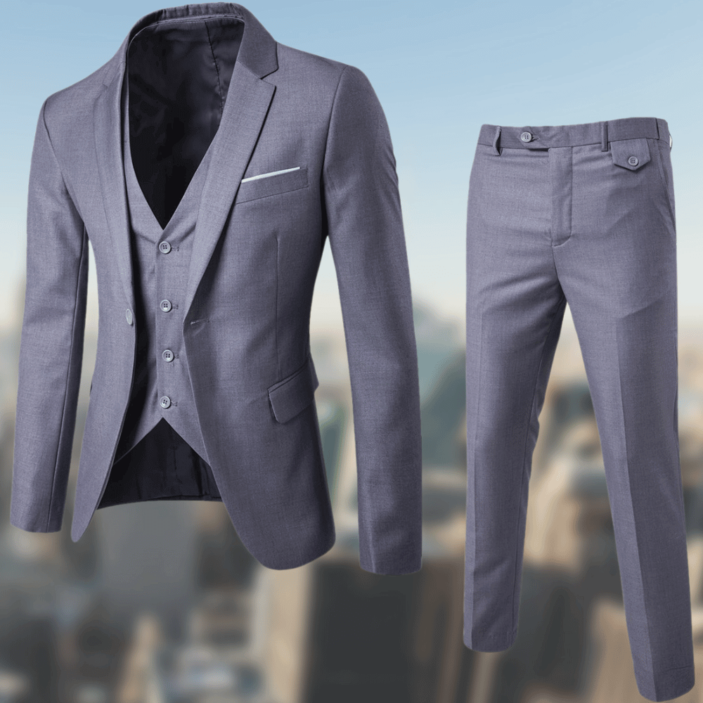 Men’s Classic Formal Suit | Slim Cut Design