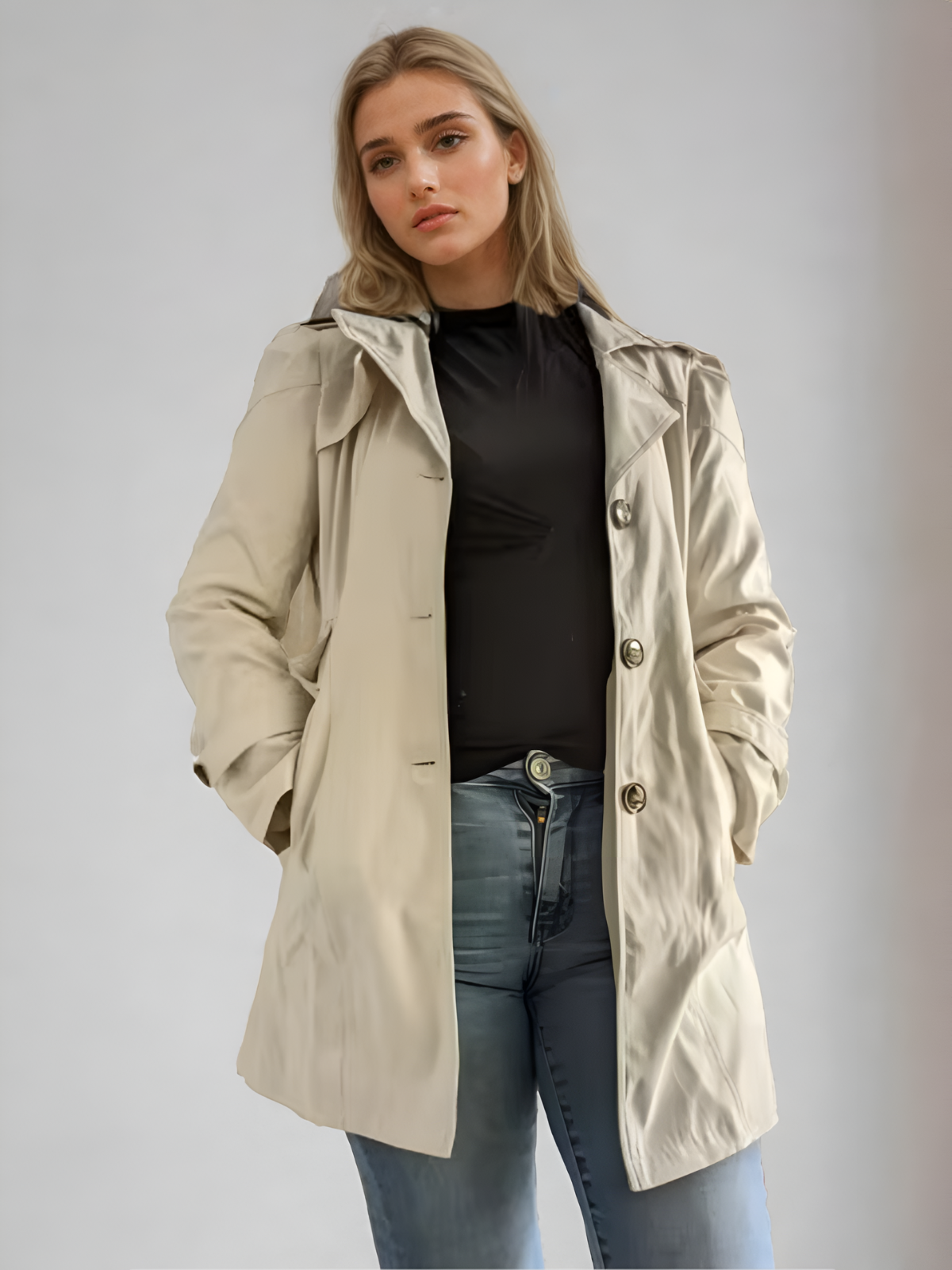Women’s Classic Trench Coat | Defined Silhouette