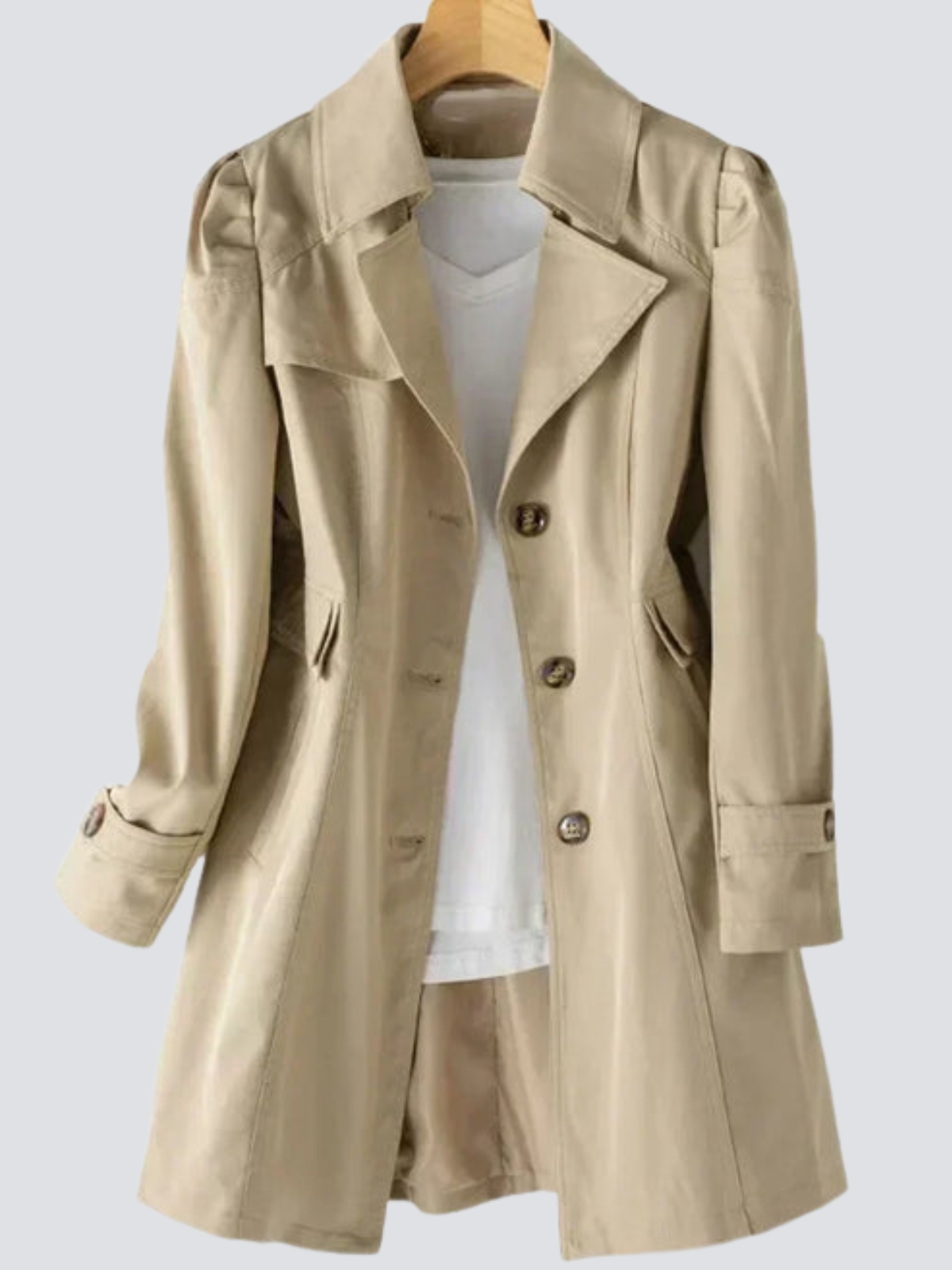 Women’s Classic Trench Coat | Defined Silhouette