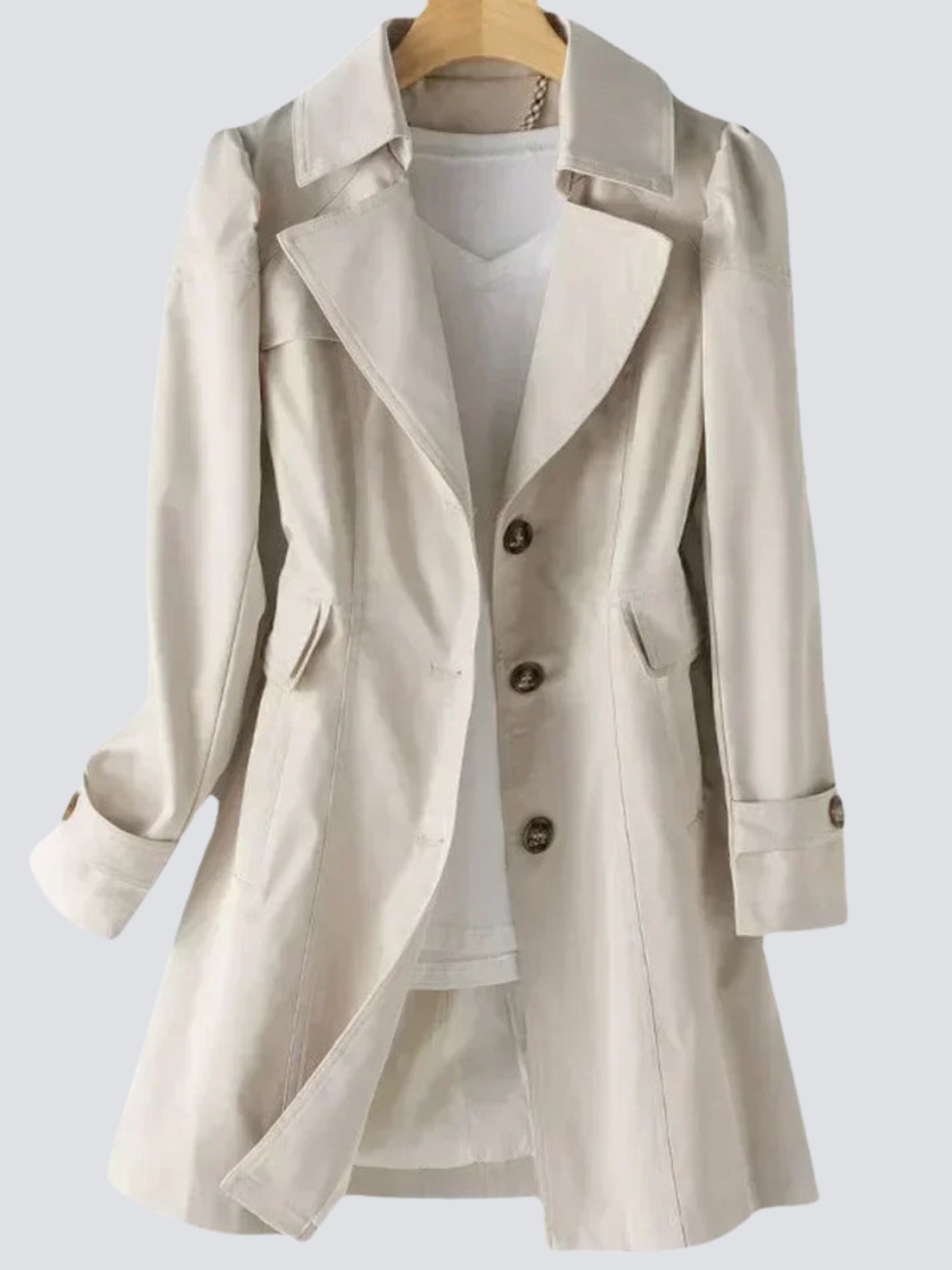 Women’s Classic Trench Coat | Defined Silhouette