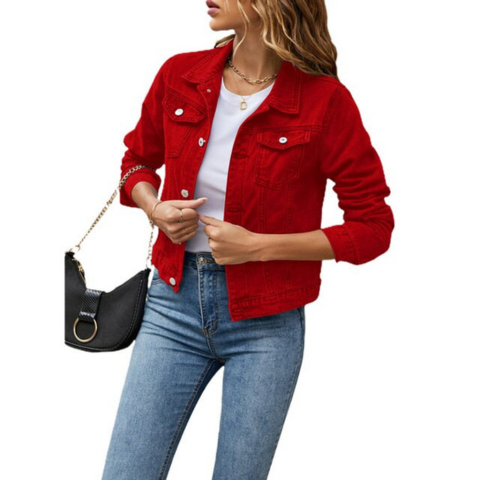 Women's Trendy Denim Jacket | Timeless and Versatile