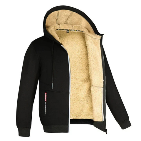 Veste à Capuche Zippée Chaude | Confort Quotidien