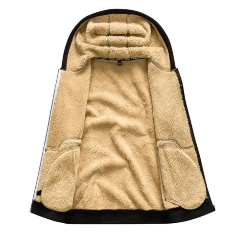 Veste à Capuche Zippée Chaude | Confort Quotidien