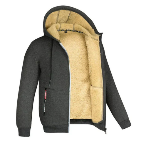 Veste à Capuche Zippée Chaude | Confort Quotidien