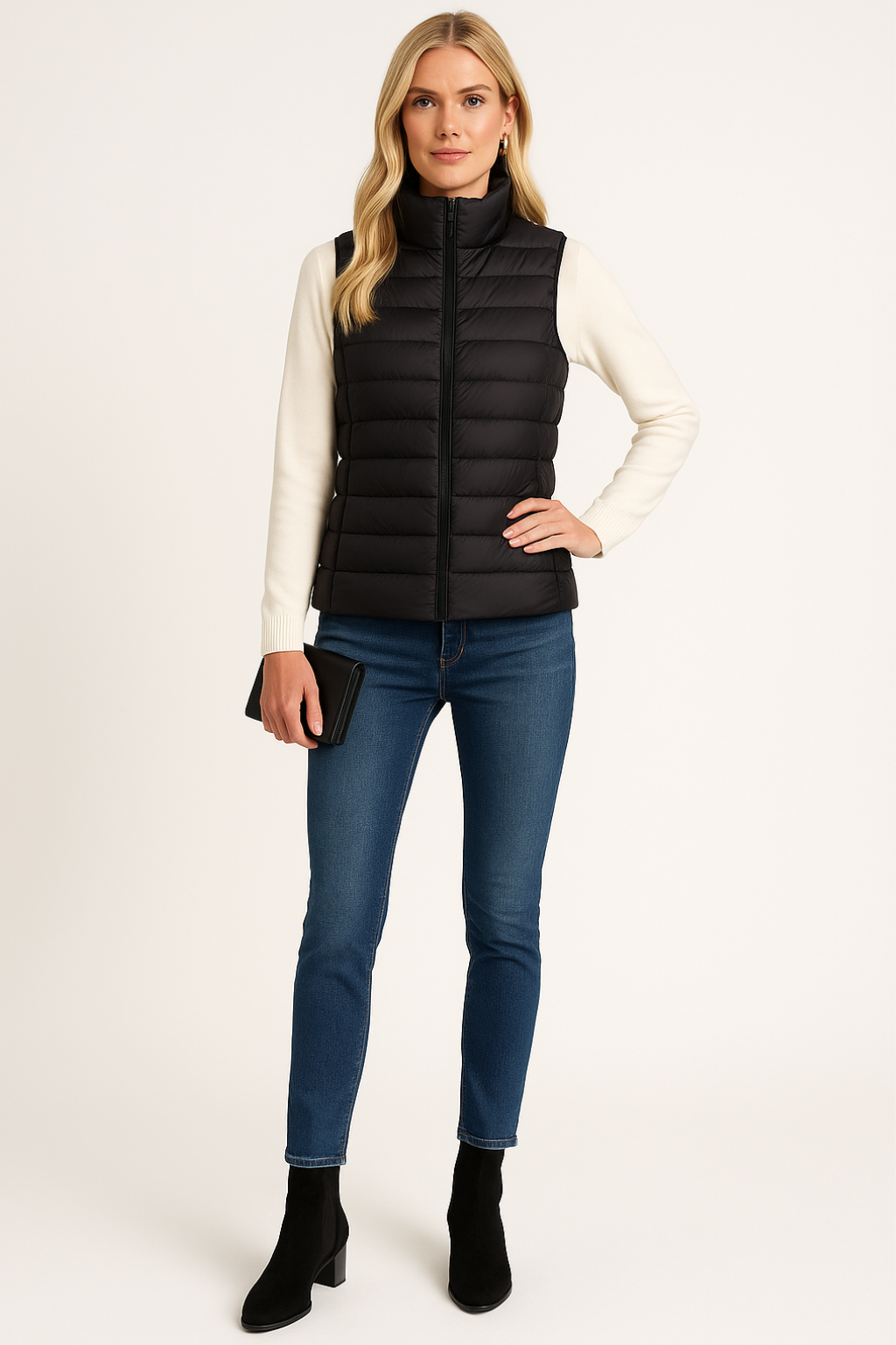 Men’s Modern Down Vest | Sleek