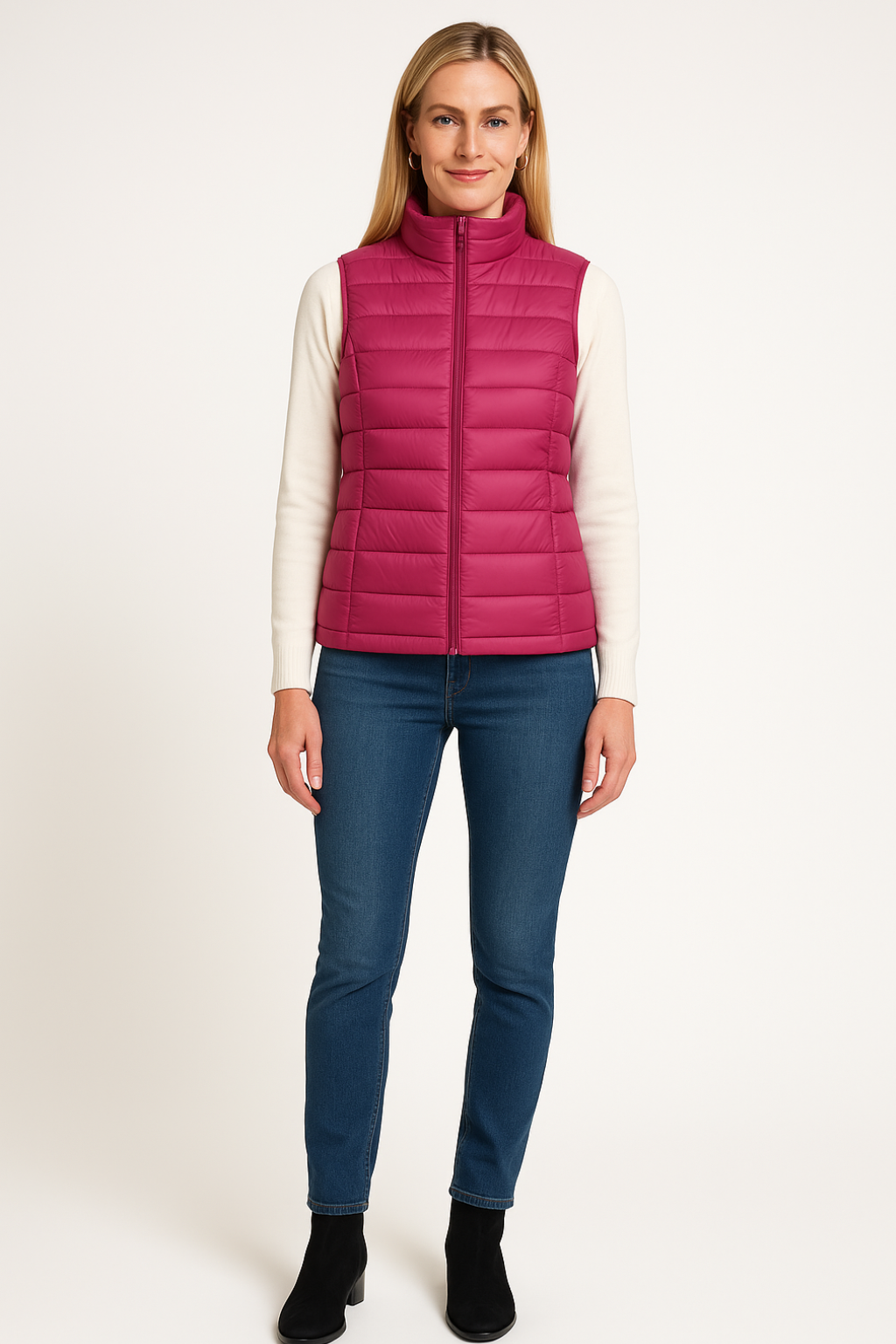 Men’s Modern Down Vest | Sleek