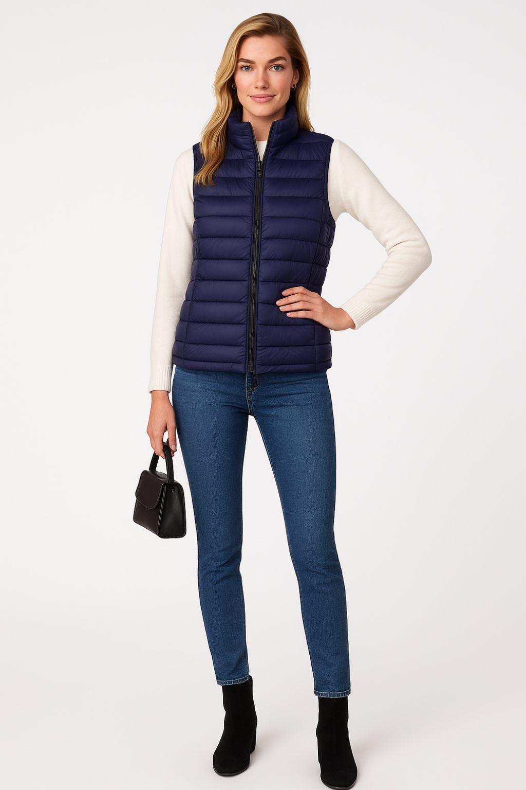 Men’s Modern Down Vest | Sleek