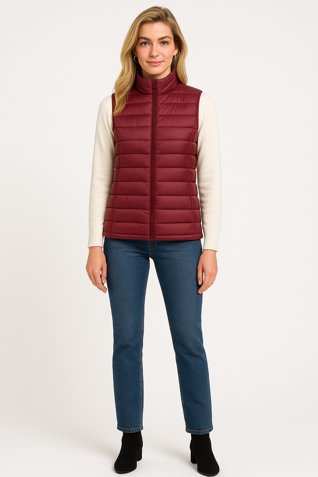 Men’s Modern Down Vest | Sleek