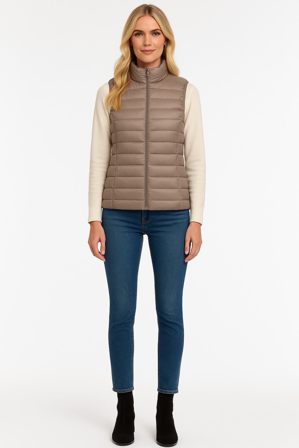 Men’s Modern Down Vest | Sleek