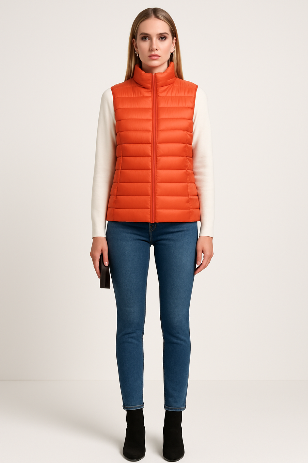 Men’s Modern Down Vest | Sleek