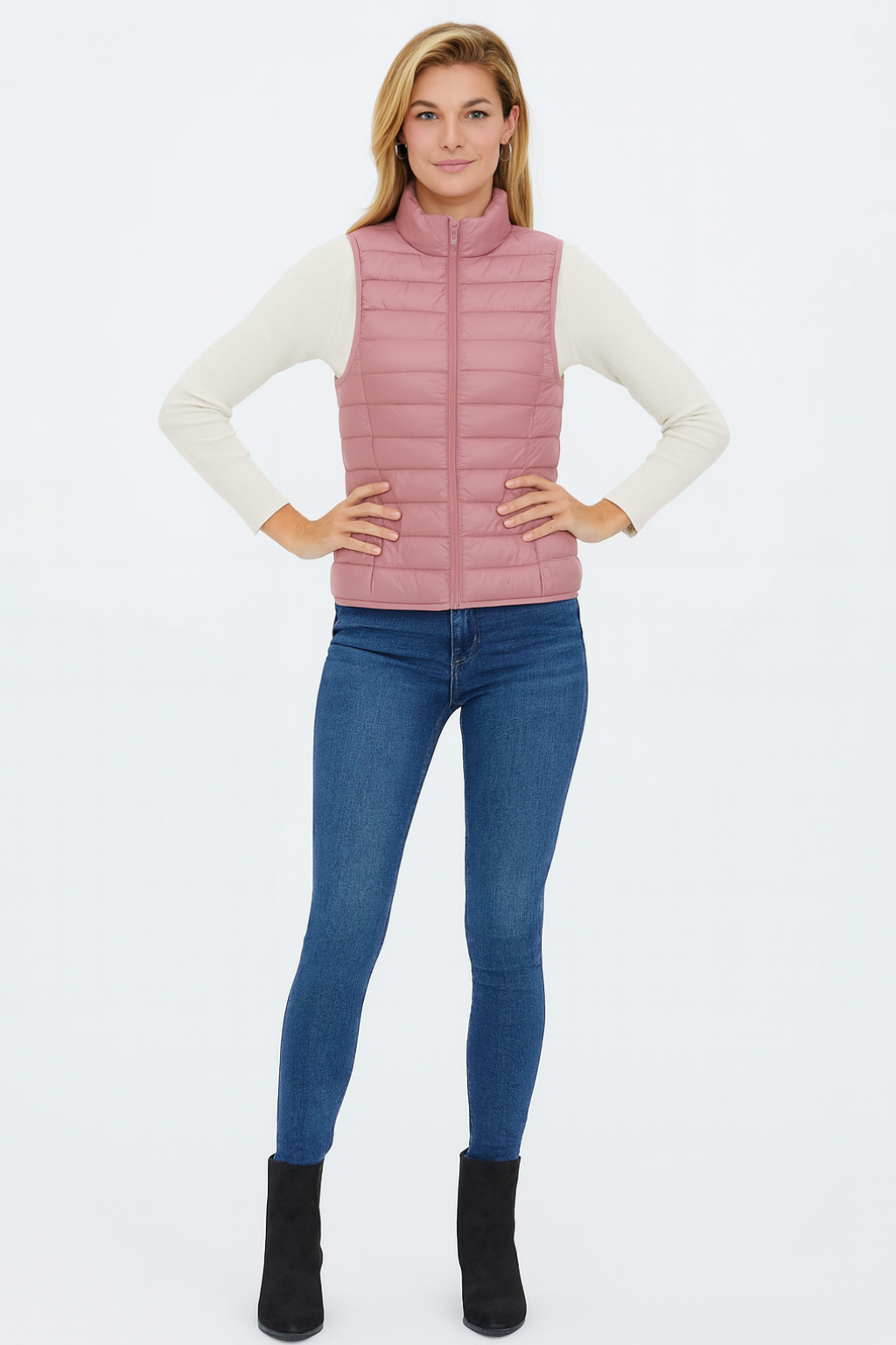 Men’s Modern Down Vest | Sleek