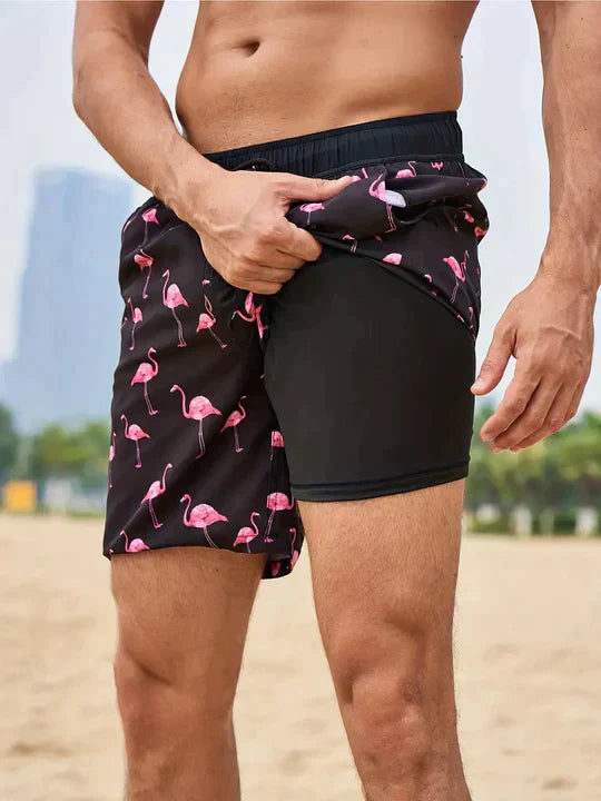 Men’s Swim Shorts with Inner Lining