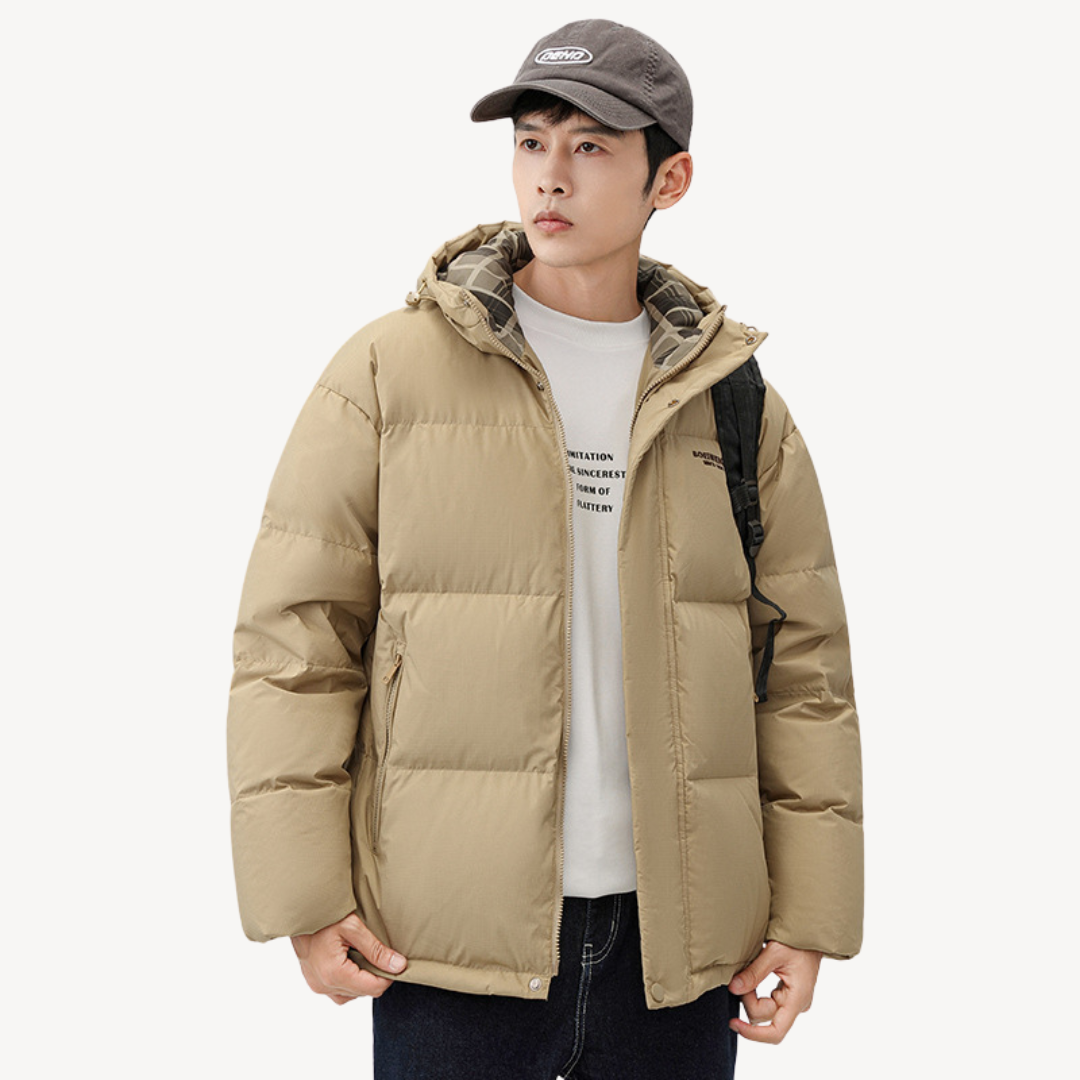Men's Stylish Puffer Jacket | Padded Design
