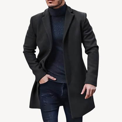 Men's Classic Trench Coat | Tailored Silhouette