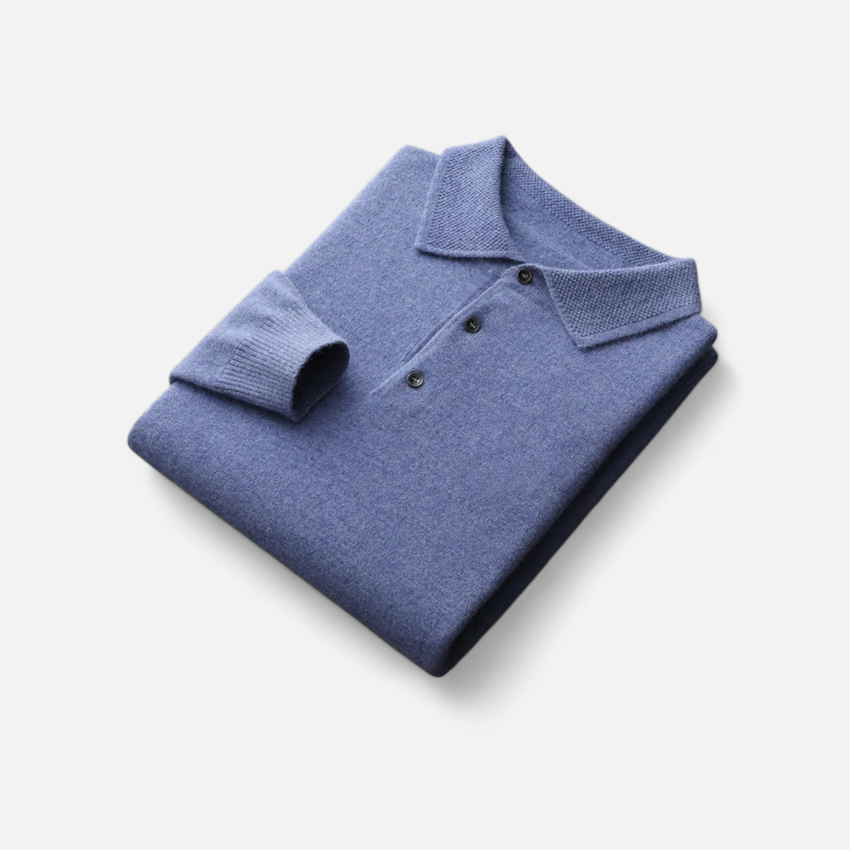 Men’s Classic Polo Pullover | Long Sleeve Style