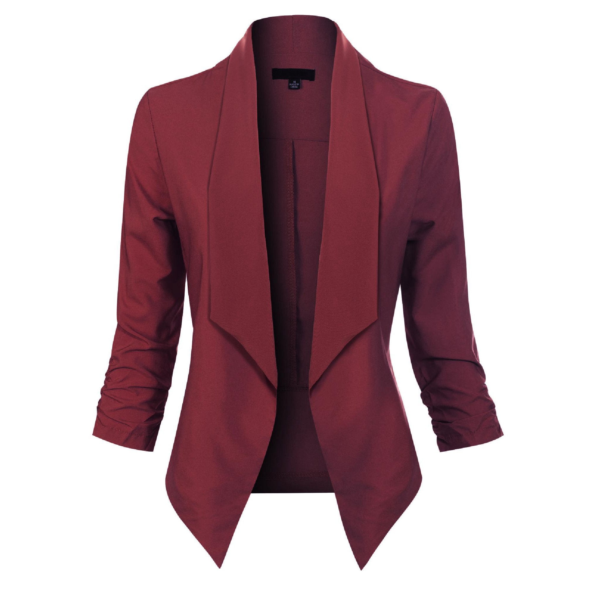 Women’s Open-Front Blazer | Long Sleeve Design