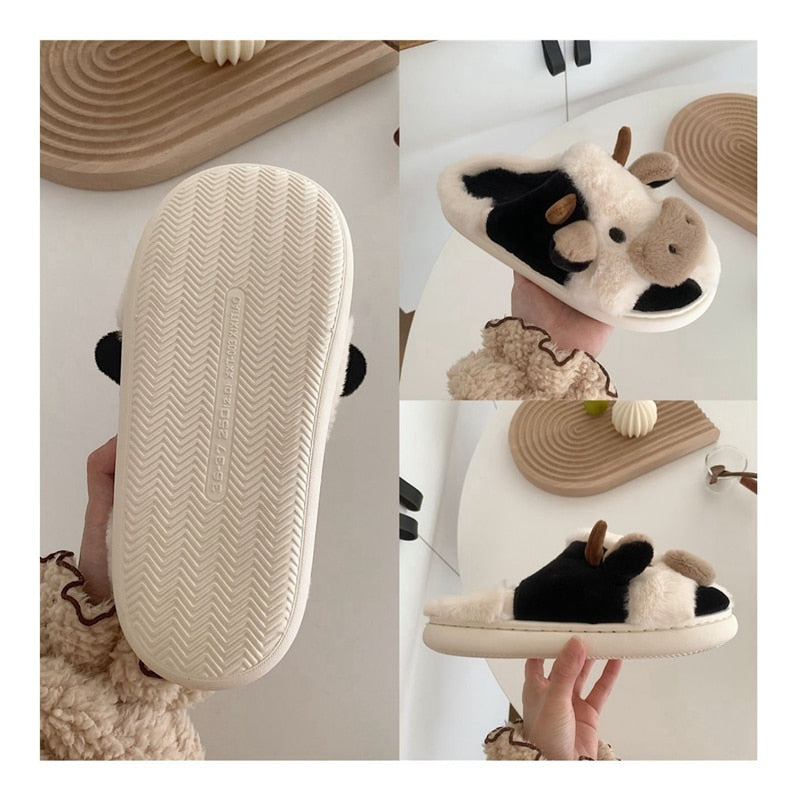 Women's Christmas Slippers | Fluffy