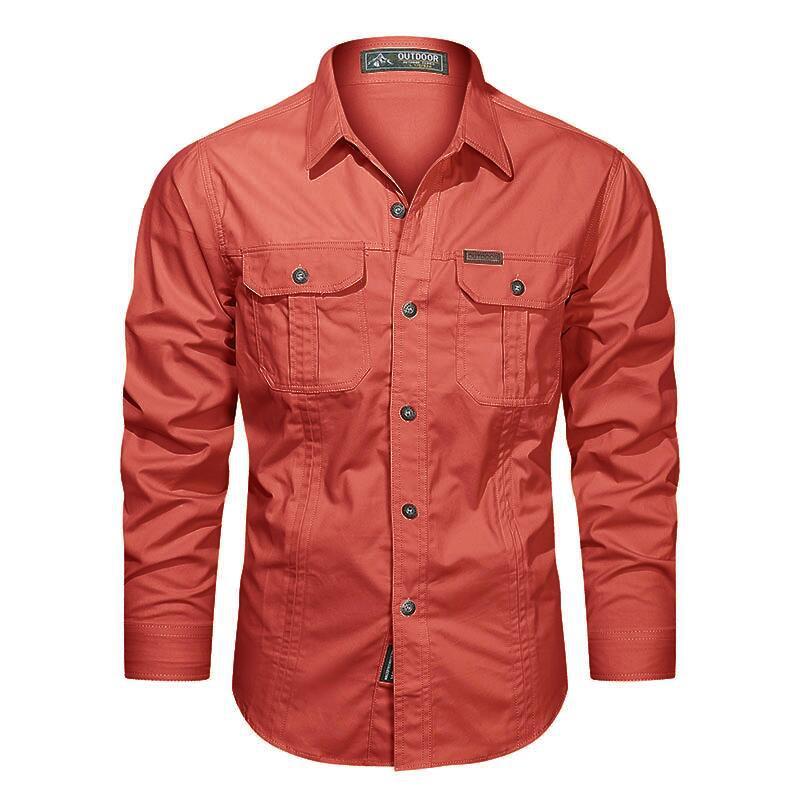 Men's Casual Military Shirt | Versatile