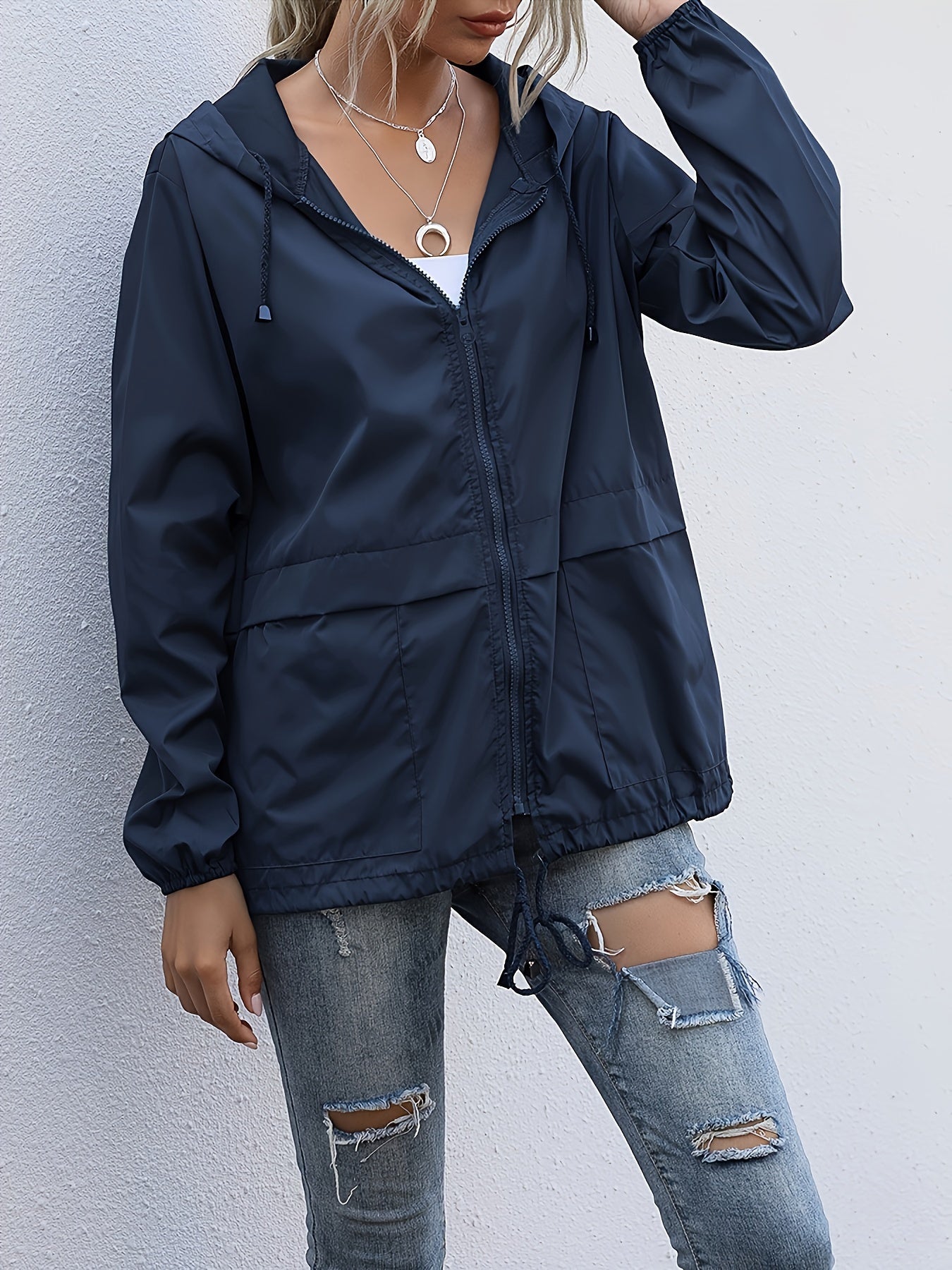 Women’s Stylish Casual Windbreaker | Long Sleeve