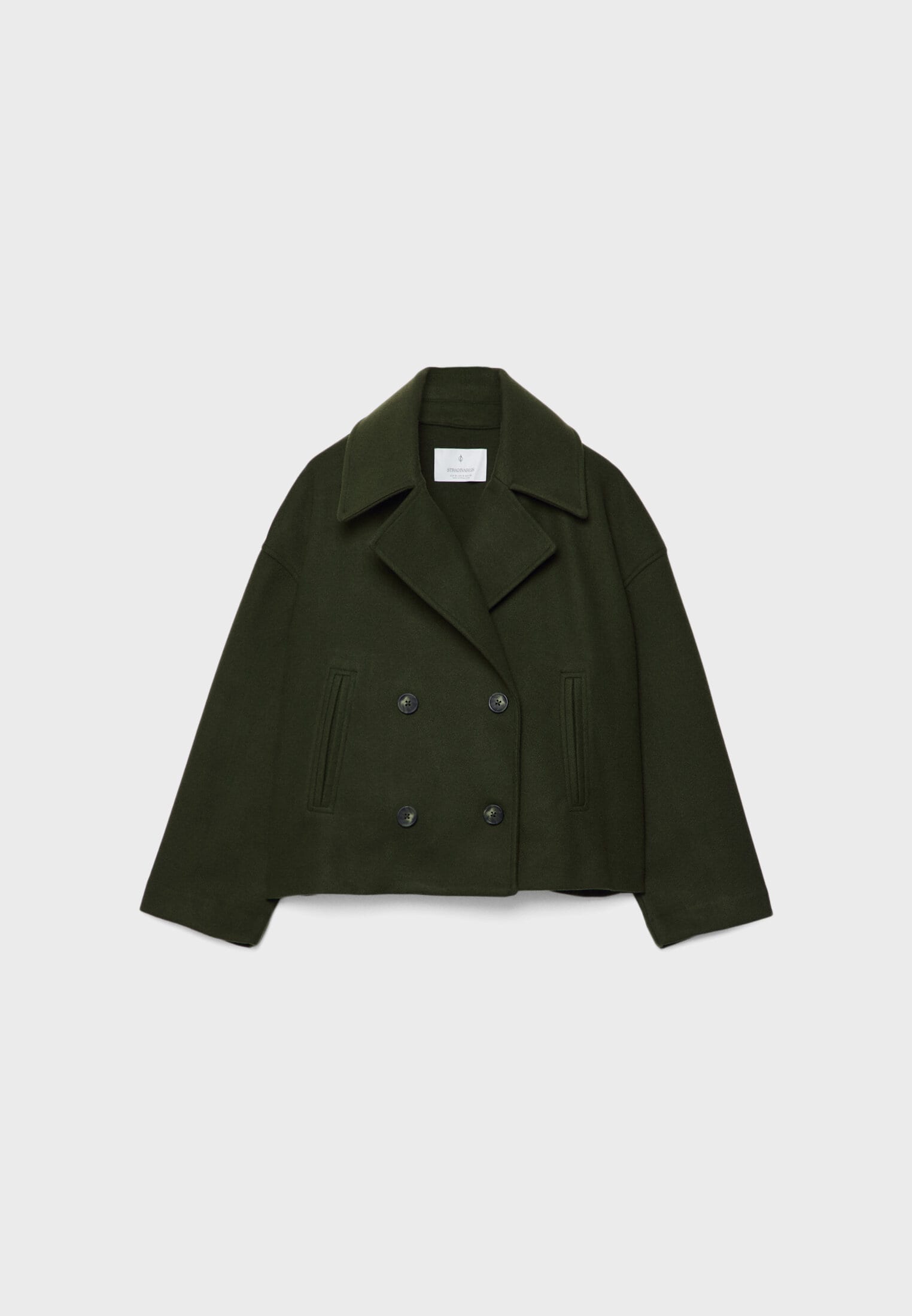 Women’s Stylish Short Double Breasted Coat | Chic