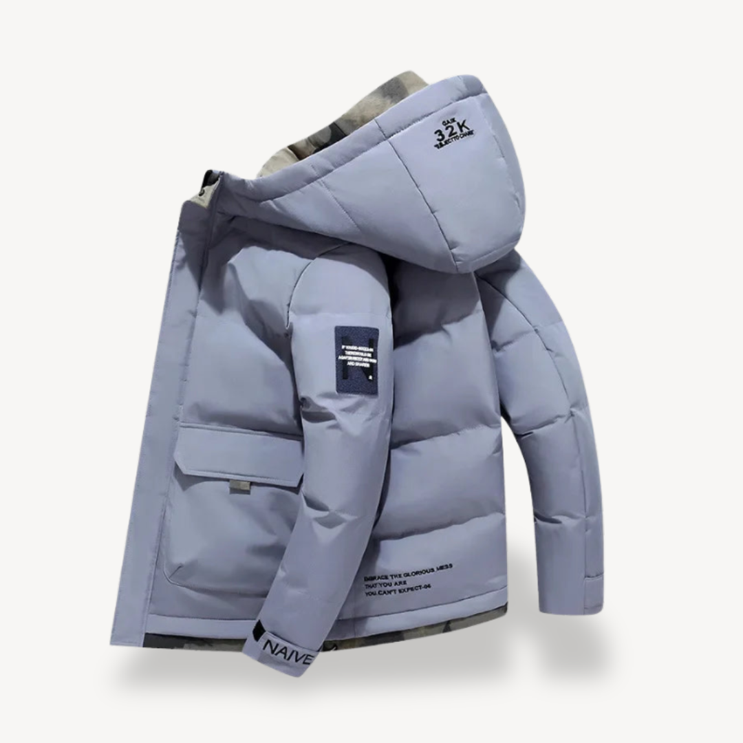 Men's Stylish Puffer Jacket | Trendy Winter Coat