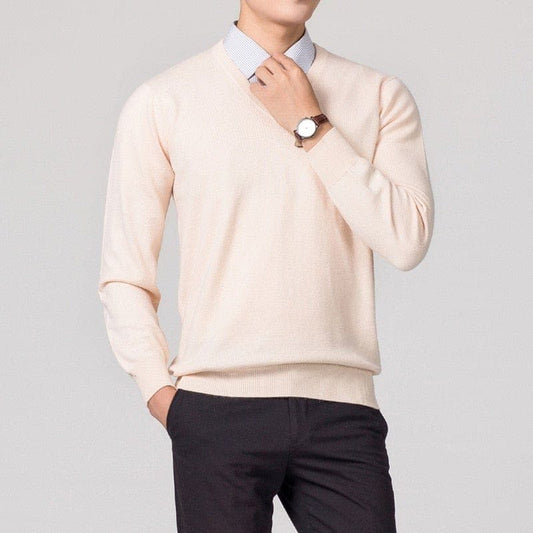 Men’s V-Neck Sweater | Classic Style & Versatile Look