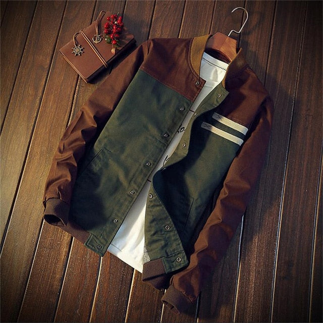 Men’s Buttoned Jacket | Transitional