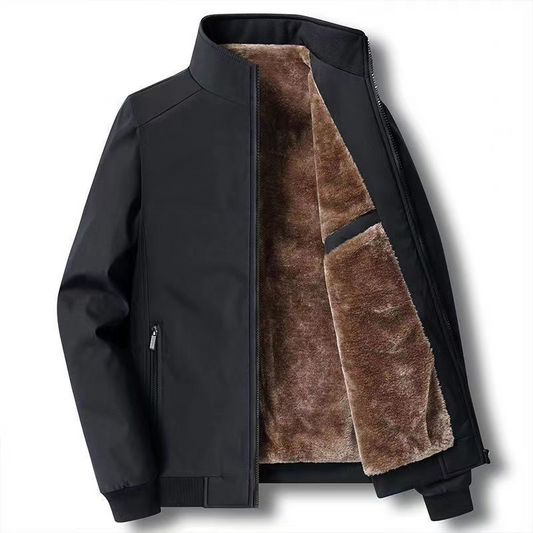 Men’s Zip-Up Jacket | High Neck
