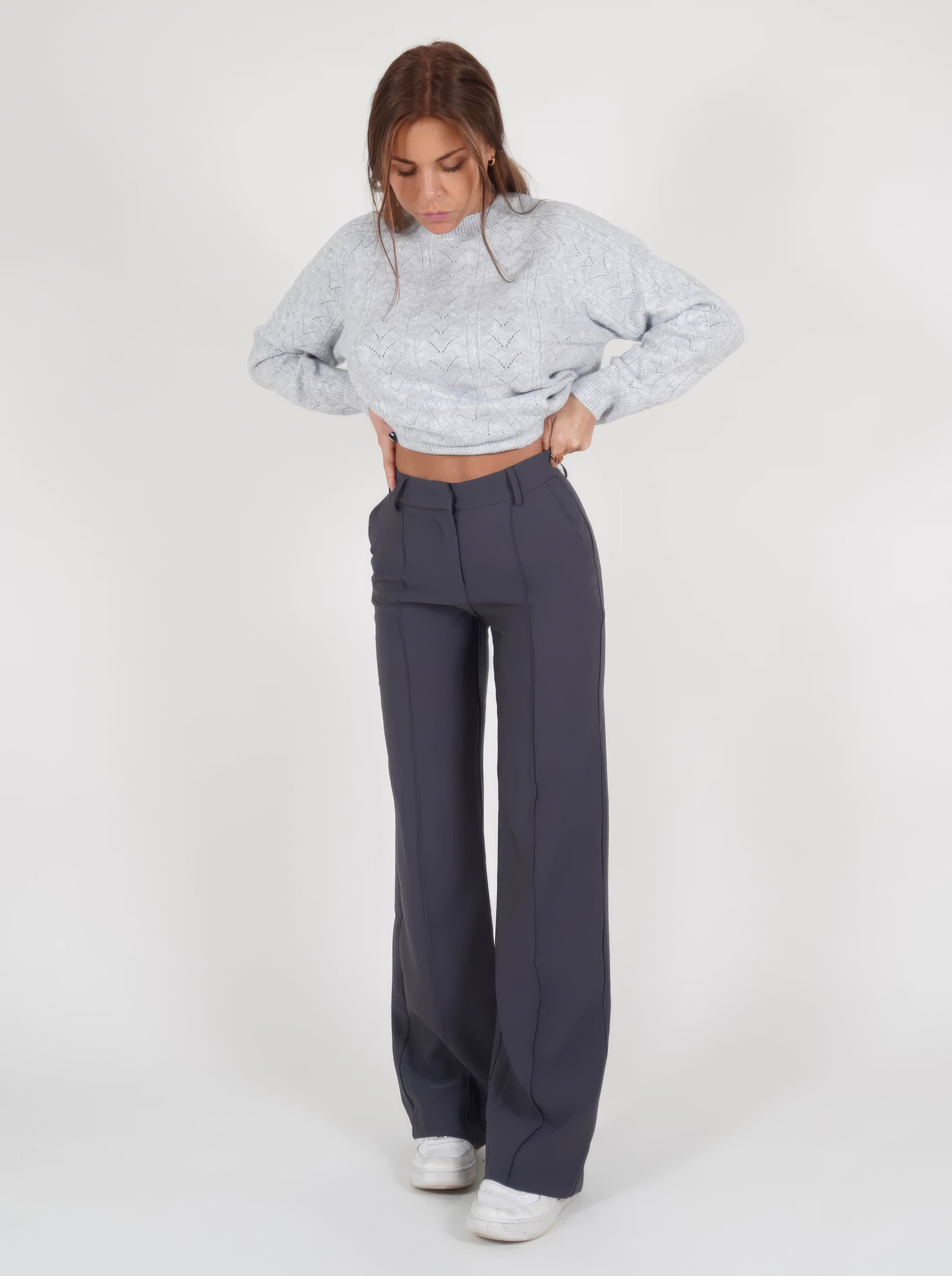 Women's Wide-Leg Work Trousers | Office wear