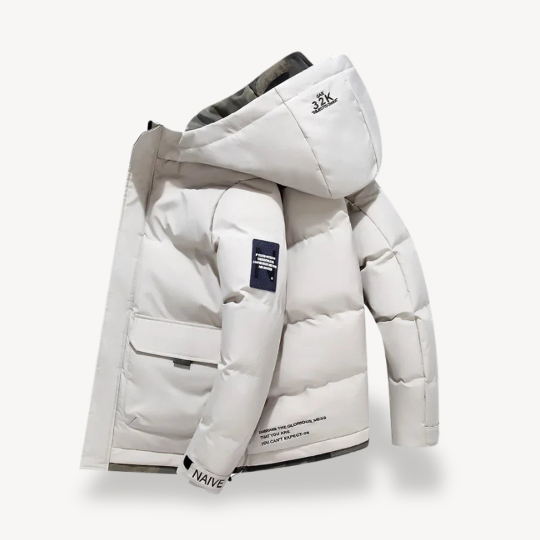 Men's Stylish Puffer Jacket | Trendy Winter Coat