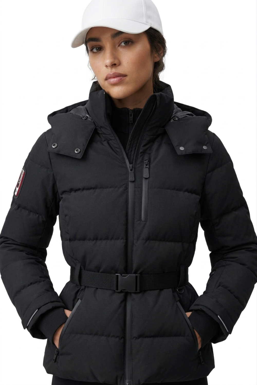 Women’s Stylish Puffer Jacket | Belted