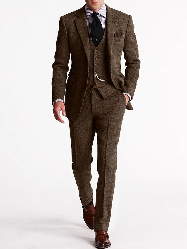 Men’s Stylish Winter Suit | Two-Piece